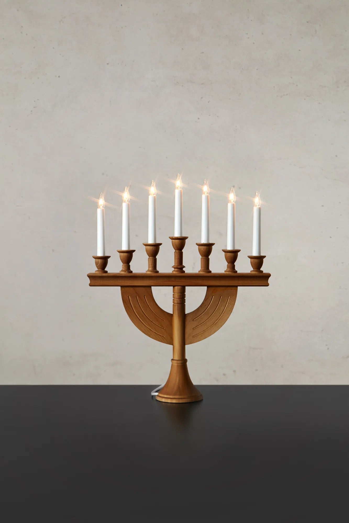 Torpa brun adventsljusstake julbelysning stilren belysning svensk design | Torpa Swedish design | Torpa braun Adventsleuchter