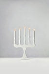 Svaneholm vit adventsljusstake julbelysning stilren belysning skandinavisk design | Svaneholm white advent candle | Svaneholm