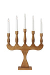 Svaneholm brun adventsljusstake 706279 | Svaneholm brown advent candle holder 706279 | Svaneholm braun Adventsleuchter 706279