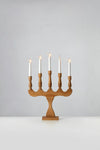 Svaneholm brun adventsljusstake julbelysning stilren belysning | Svaneholm brown advent candle holder minimalist | Svaneholm