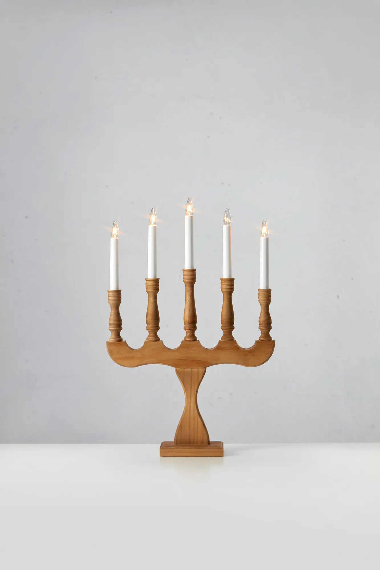 Svaneholm brun adventsljusstake julbelysning stilren belysning | Svaneholm brown advent candle holder minimalist | Svaneholm