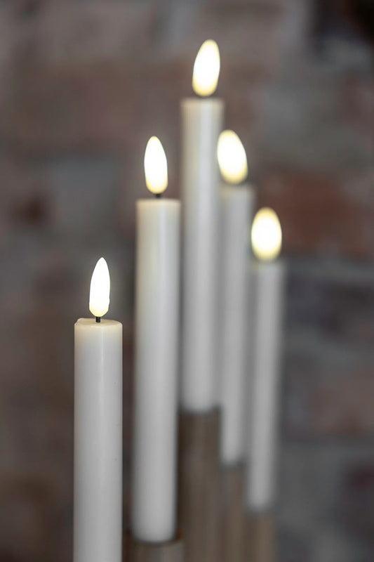 Miila brun adventsljusstake julbelysning stilren belysning | Miila | Miila braun Adventsleuchter minimalistische Beleuchtung