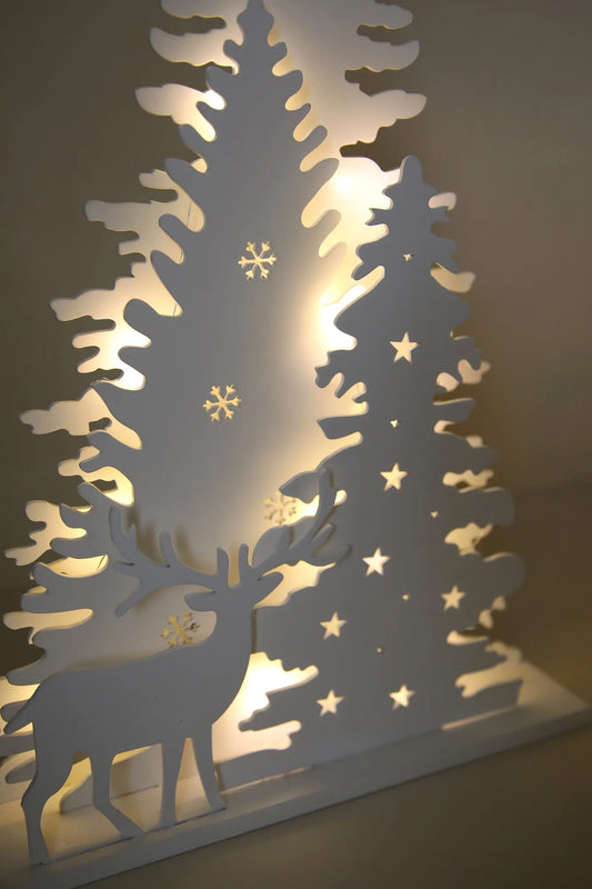 Madera vit bordslampa skandinavisk design | Madera white table lamp | Madera weiß Tischlampe skandinavisches Design