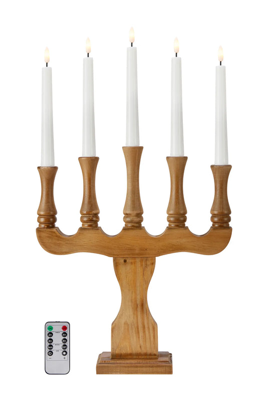 Rydboholm brun adventsljusstake 706315 | Rydboholm brown advent candle holder 706315 | Rydboholm braun Adventsleuchter 706315