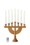 Torpa brun adventsljusstake 706321 | Torpa brown advent candle holder 706321 | Torpa braun Adventsleuchter 706321
