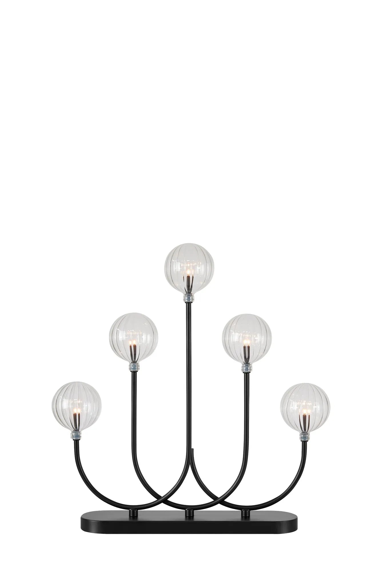 Enys Advent Candlestick Black/Clear