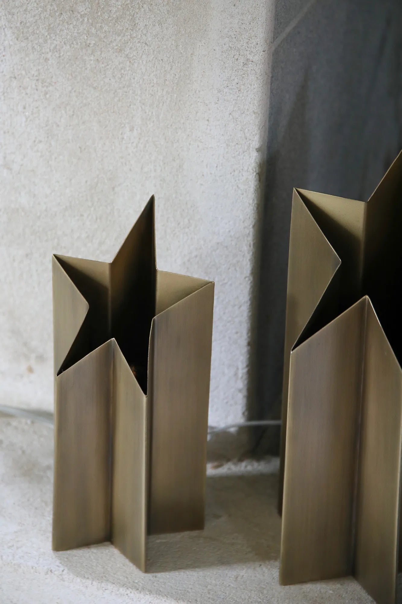 Asteri mässing lampa 35 cm skandinavisk design | Asteri brass lamp Scandinavian | Asteri Messing Lampe skandinavisches Design