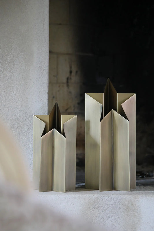 Asteri mässing lampa 27 cm skandinavisk design | Asteri brass lamp Scandinavian | Asteri Messing Lampe skandinavisches Design
