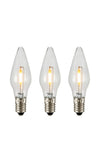 Universal Spare Bulb E10 14-55V 0,5W 3-pack LED 3-step dim