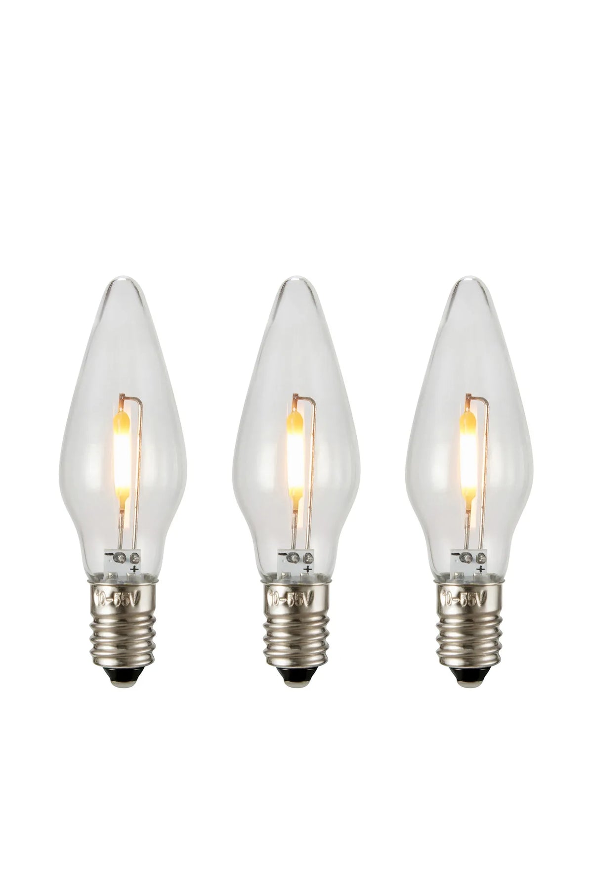 Universal Spare Bulb E10 14-55V 0,5W 3-pack LED 3-step dim