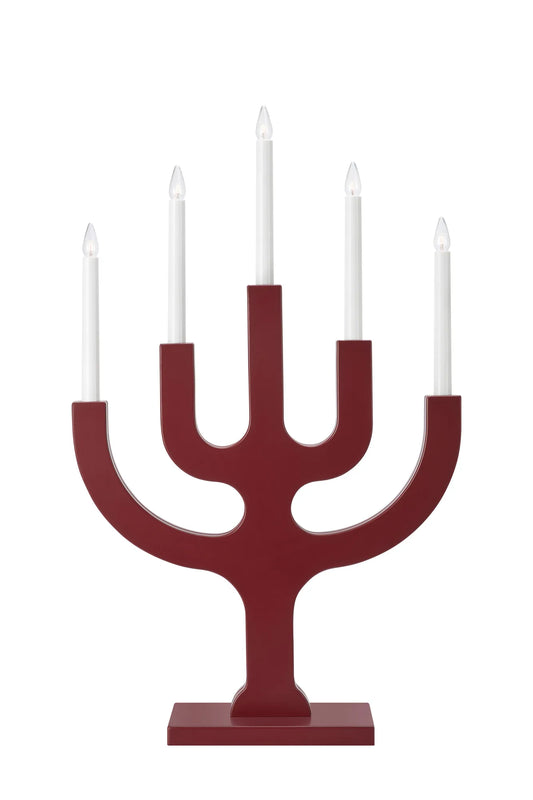 Sapin Advent Candlestick Red 65 cm