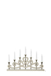 Nightfall Advent Candlestick Greige