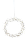 Luminis Ljuskrans Silver 35 cm