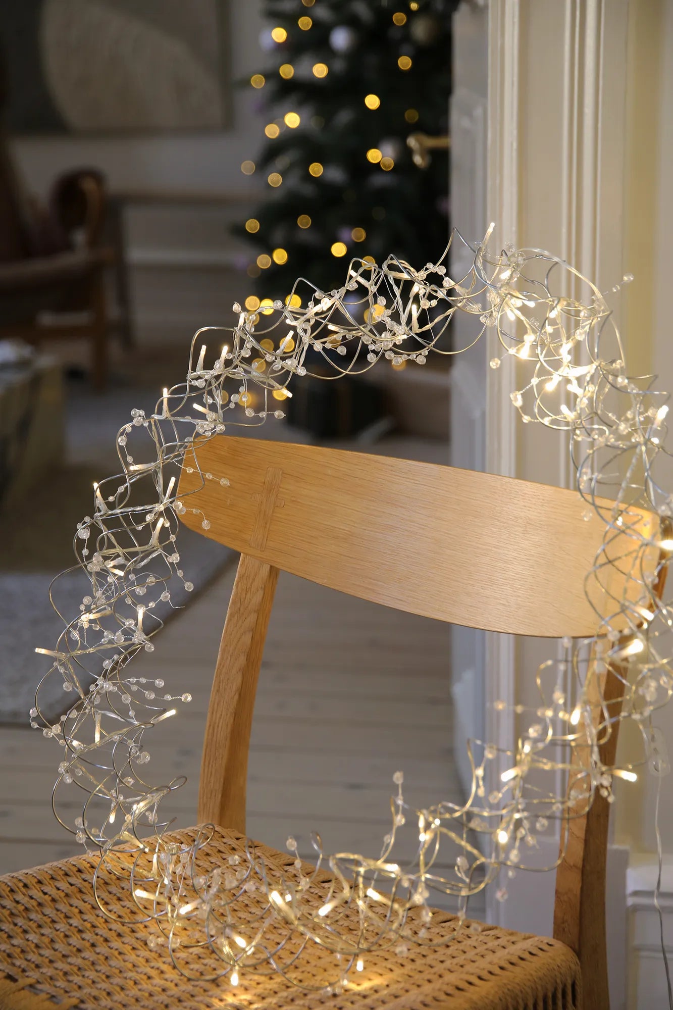 Luminis Ljuskrans Silver 60 cm