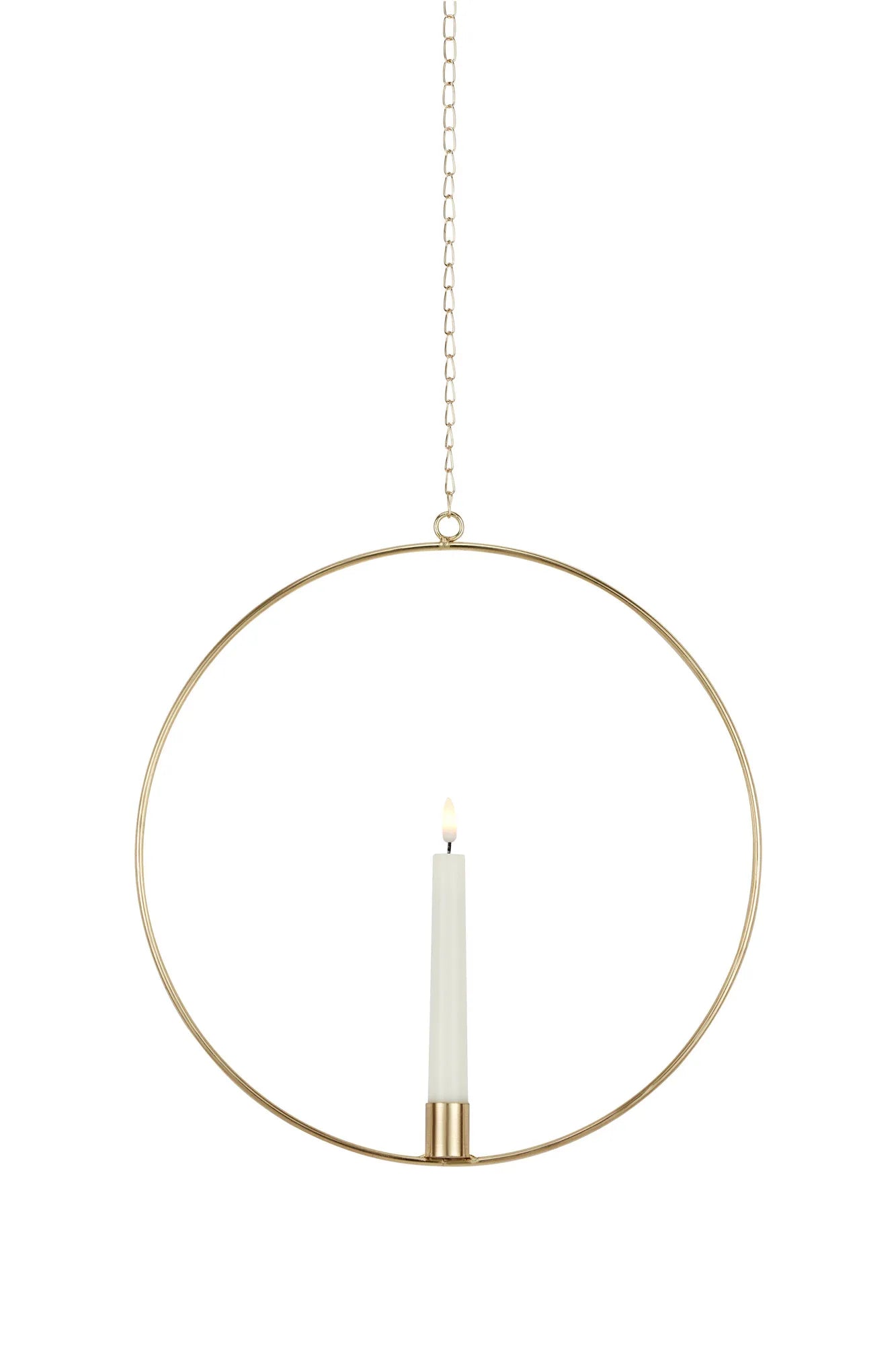 Auri Candlestick Gold Hanging