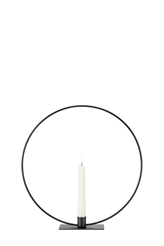 Auri Candlestick Black