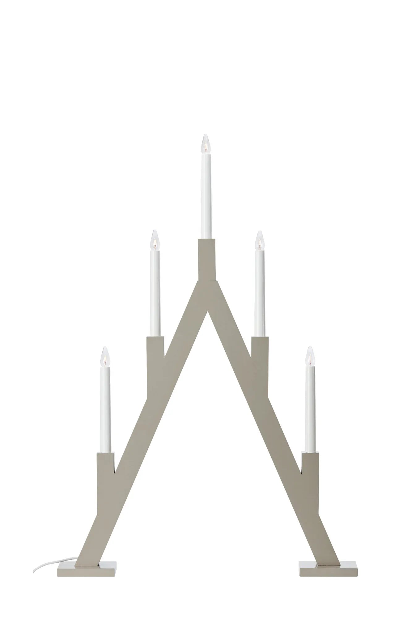 Bjurfors Advent Candlestick Greige 77 cm