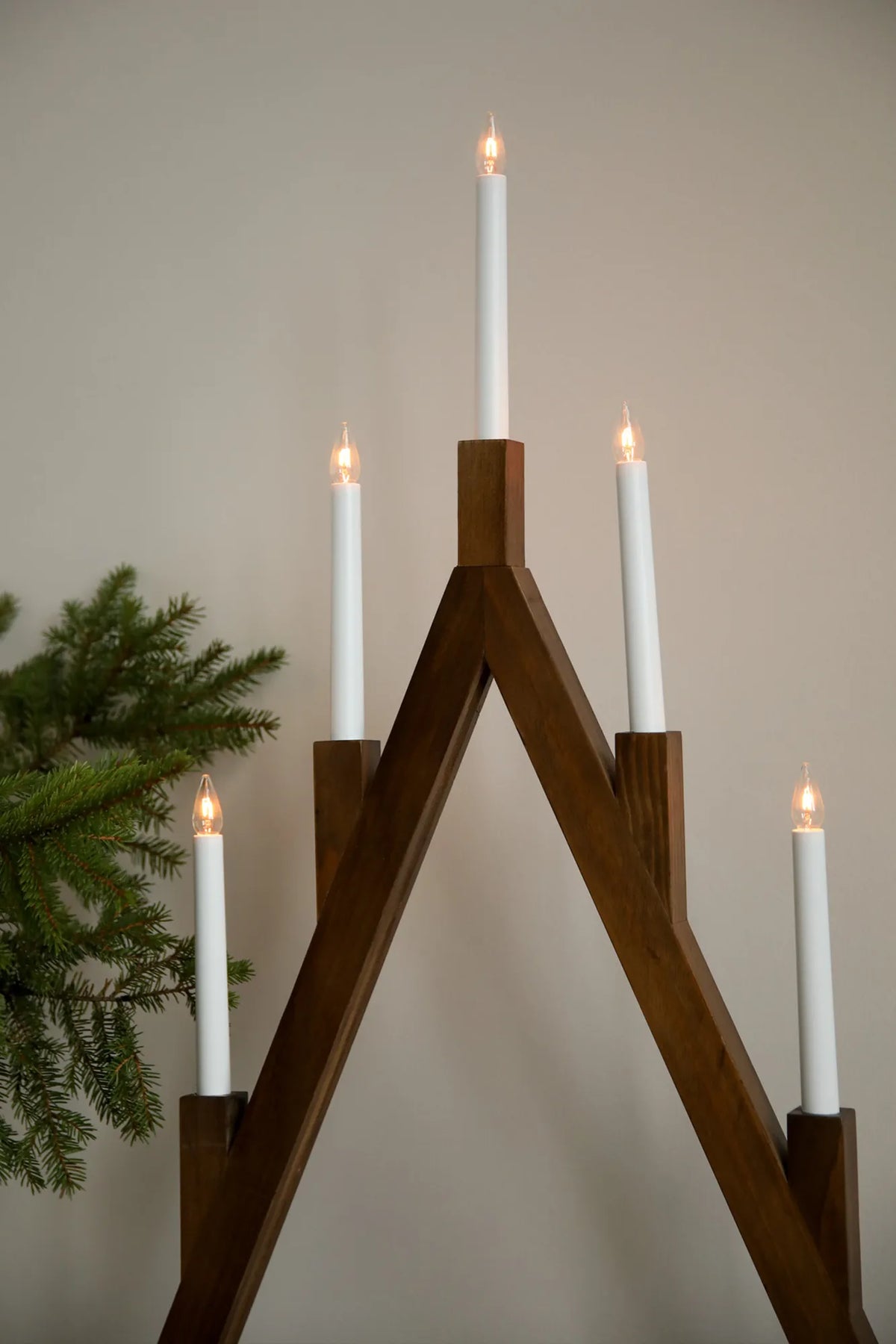 Bjurfors Adventskerzenhalter Dunkelbraun 77 cm