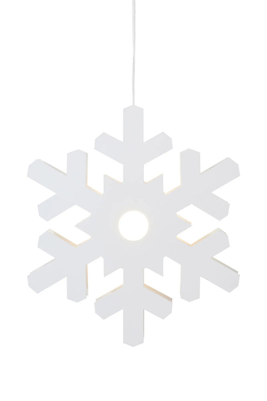 Origo Snowflake White Hanging/Standing
