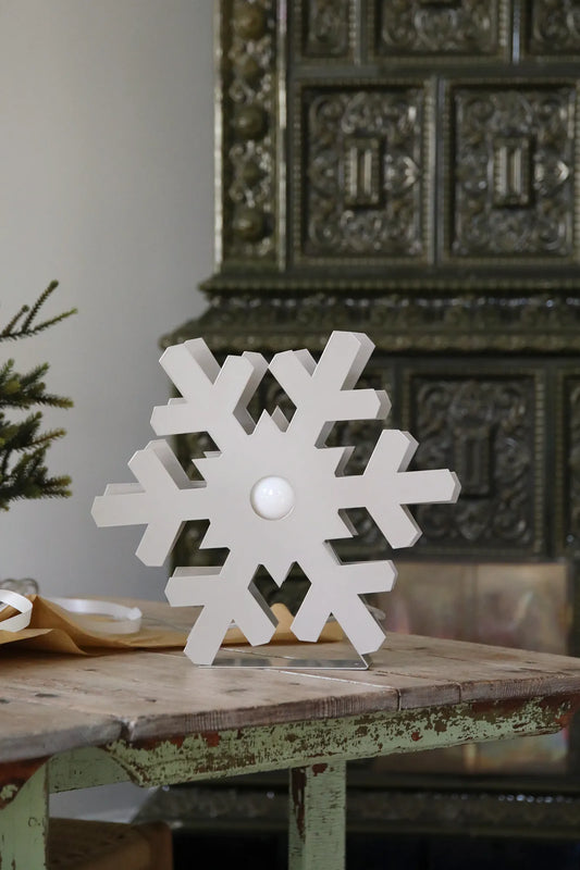 Origo Snowflake Greige Hanging/Standing