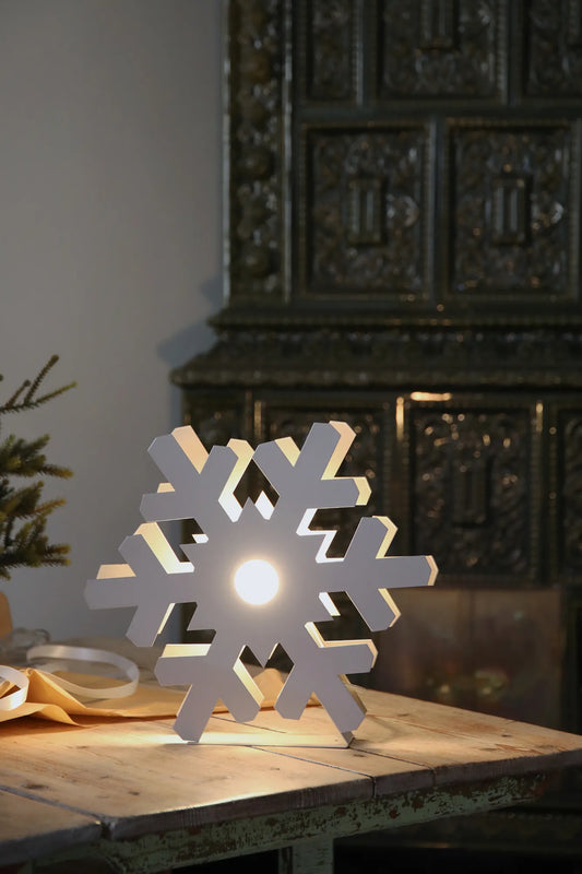 Origo Snowflake Greige Hanging/Standing
