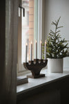 Spira Advent Candlestick Dark Brown 35 cm