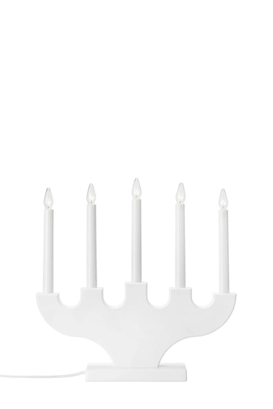 Spira Advent Candlestick White 35 cm