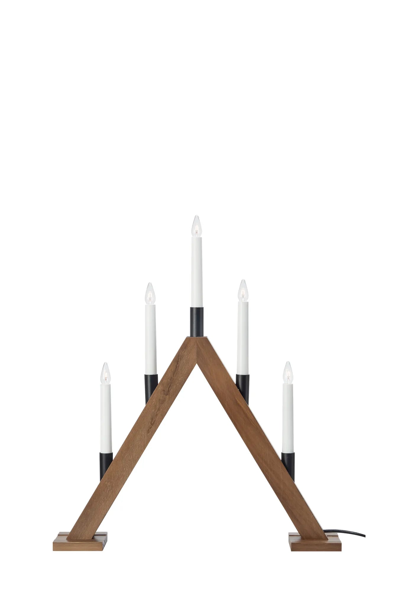 Ember Świecznik adwentowy Ciemnobrązowy 54 cm