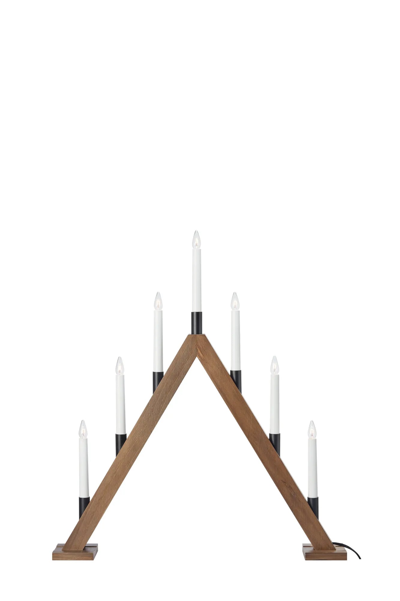 Ember Świecznik adwentowy Ciemnobrązowy 64 cm
