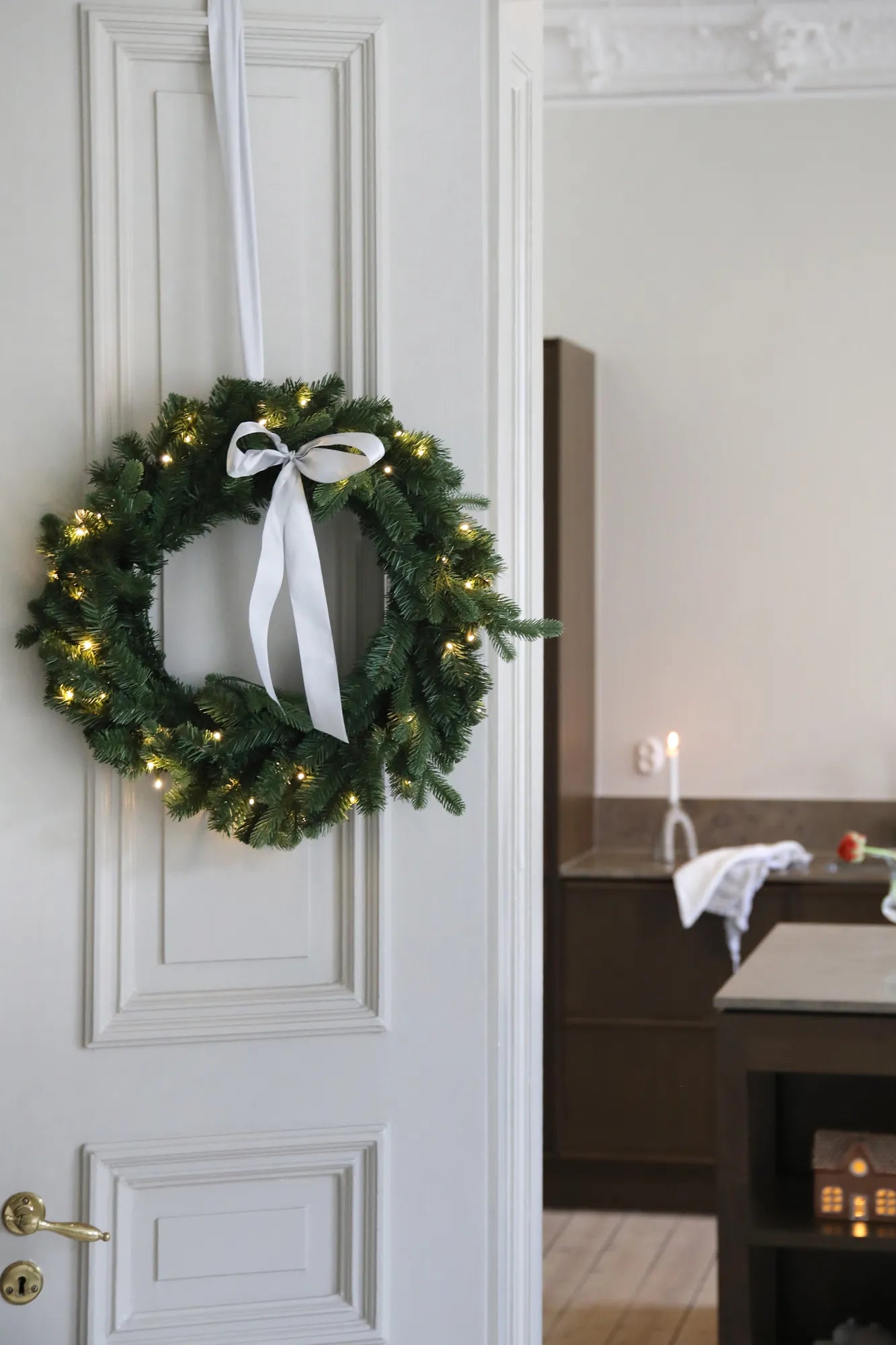 Vintra Wreath Fir Greenery 50 cm