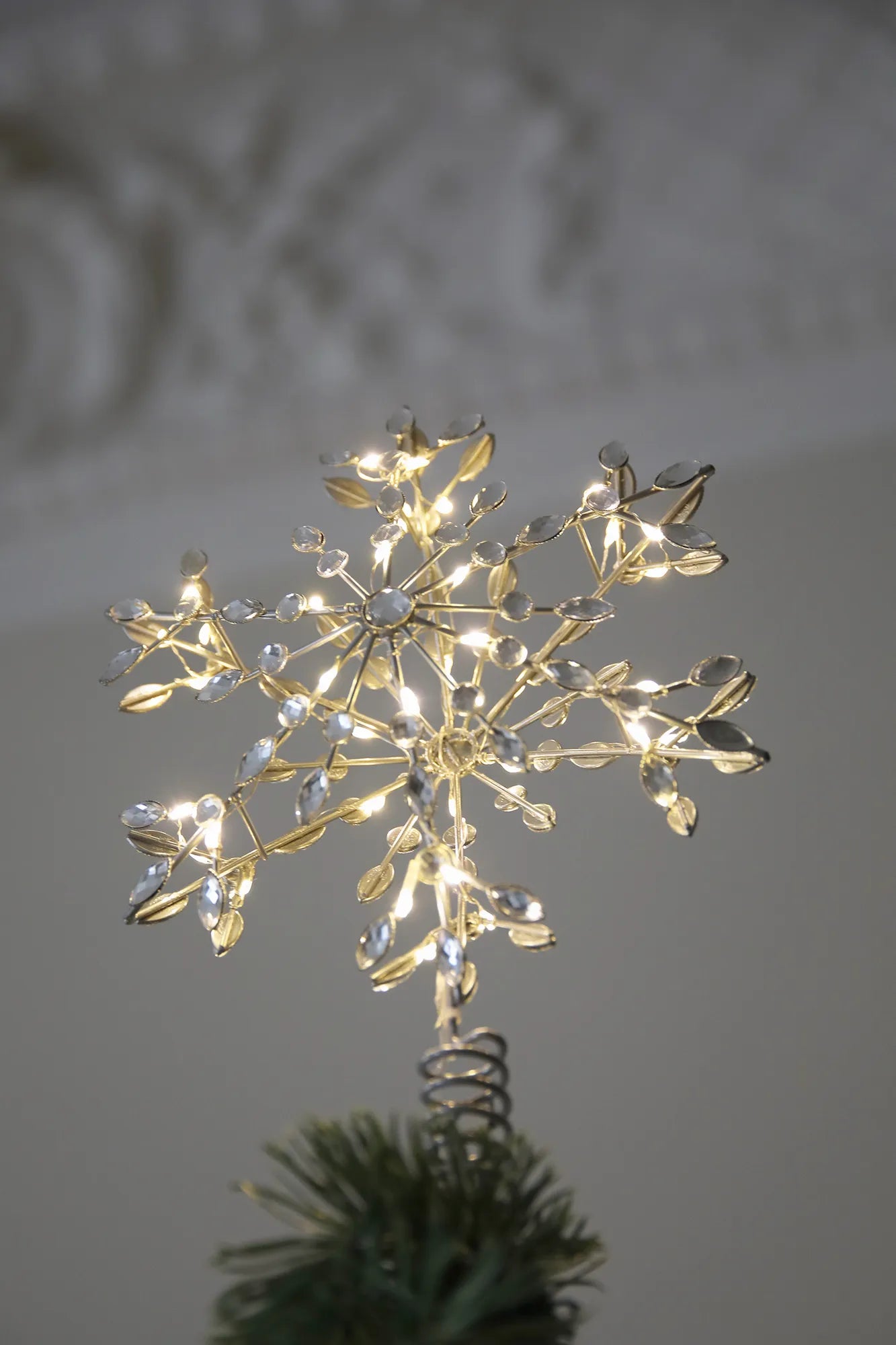 Glina Tree Top Star Silver