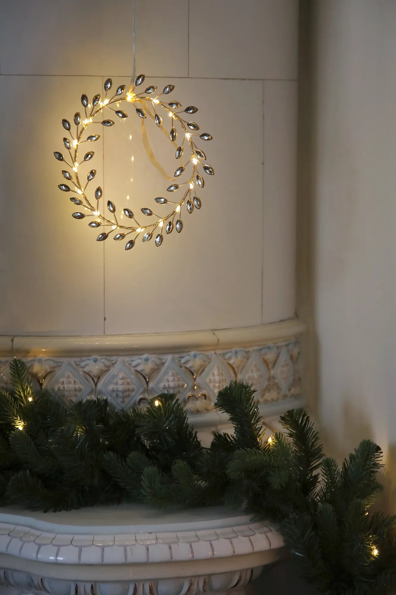 Aria Hanging Decoration Brass