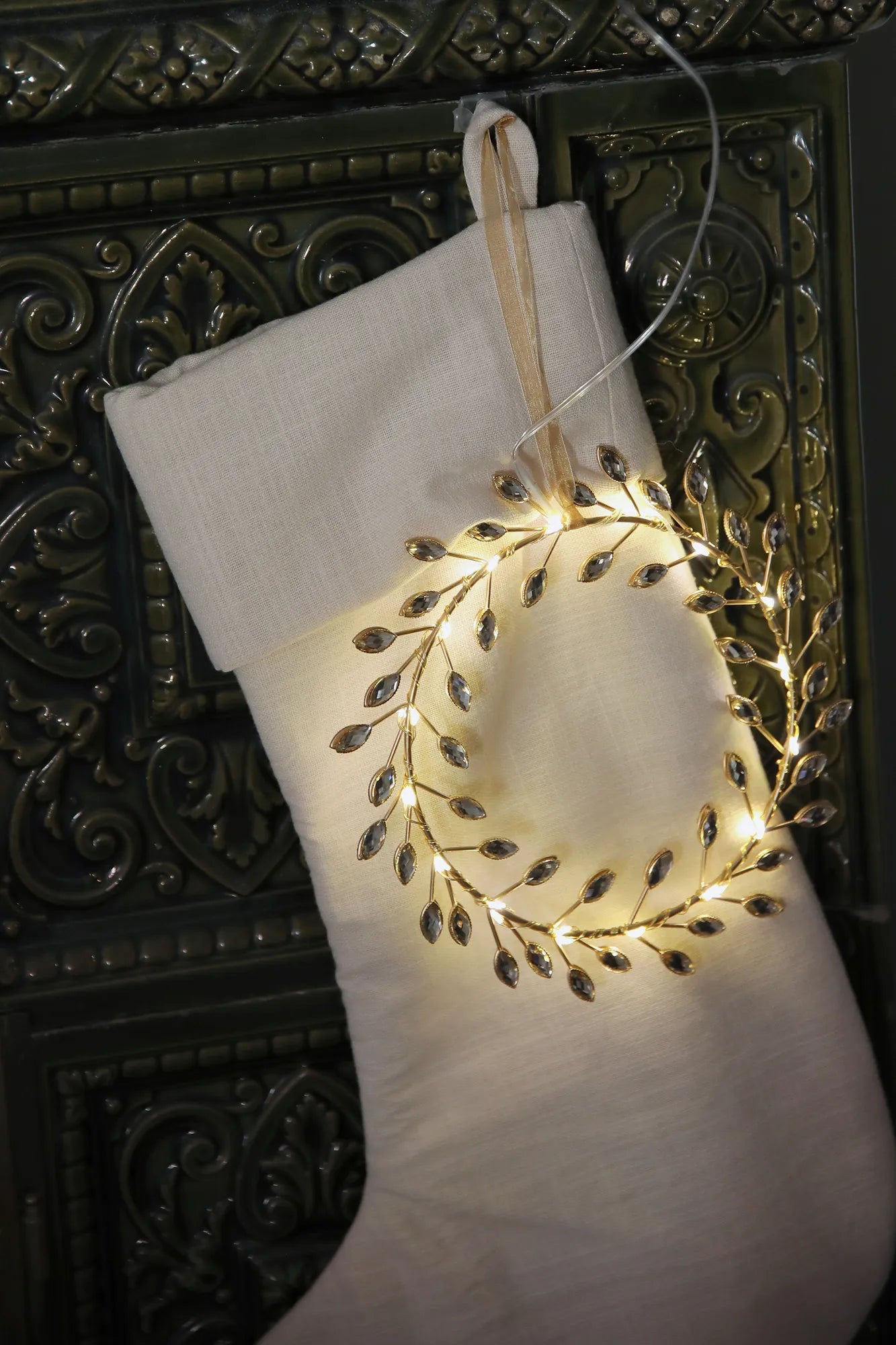 Aria Hanging Decoration Brass