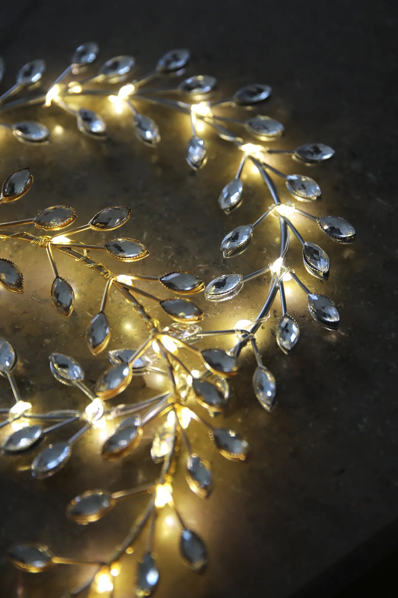 Aria Hanging Decoration Brass