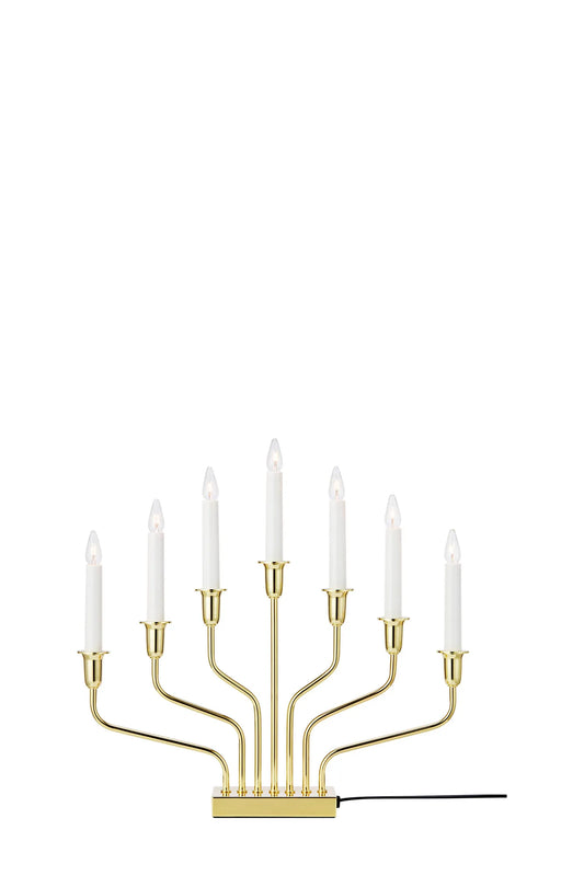 Brosa Advent Candlestick Brass