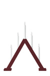 Ariele Advent Candlestick Red 52 cm