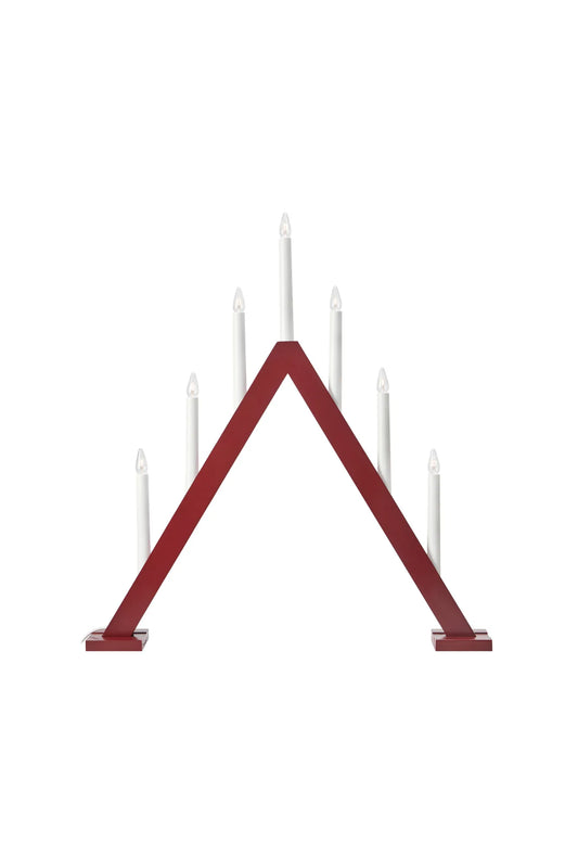 Ariele Advent Candlestick Red 62 cm