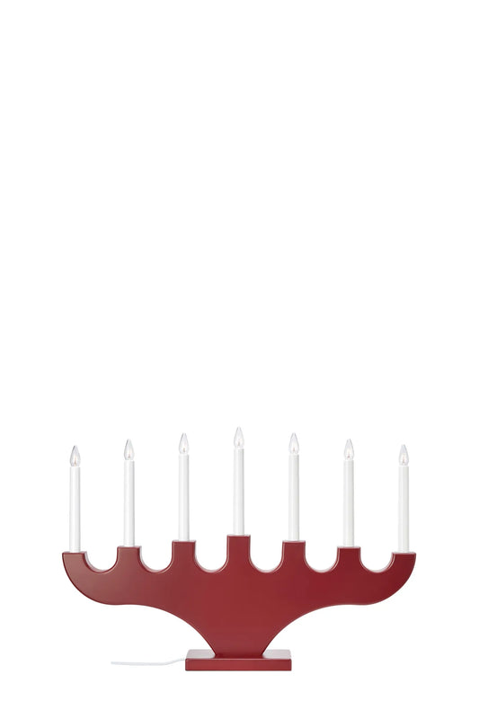 Spira Advent Candlestick Dark Red 60 cm