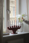 Spira Advent Candlestick Dark Red 60 cm