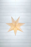 Saturnus vit julstjärna 45 cm julbelysning svensk design | Saturnus white Christmas star light Swedish design | Saturnus weiß