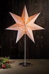 Saturnus vit julstjärna julbelysning svensk design skandinavisk design | Saturnus Scandinavian design | Saturnus weiß