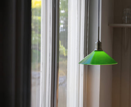 Grüne Lampen