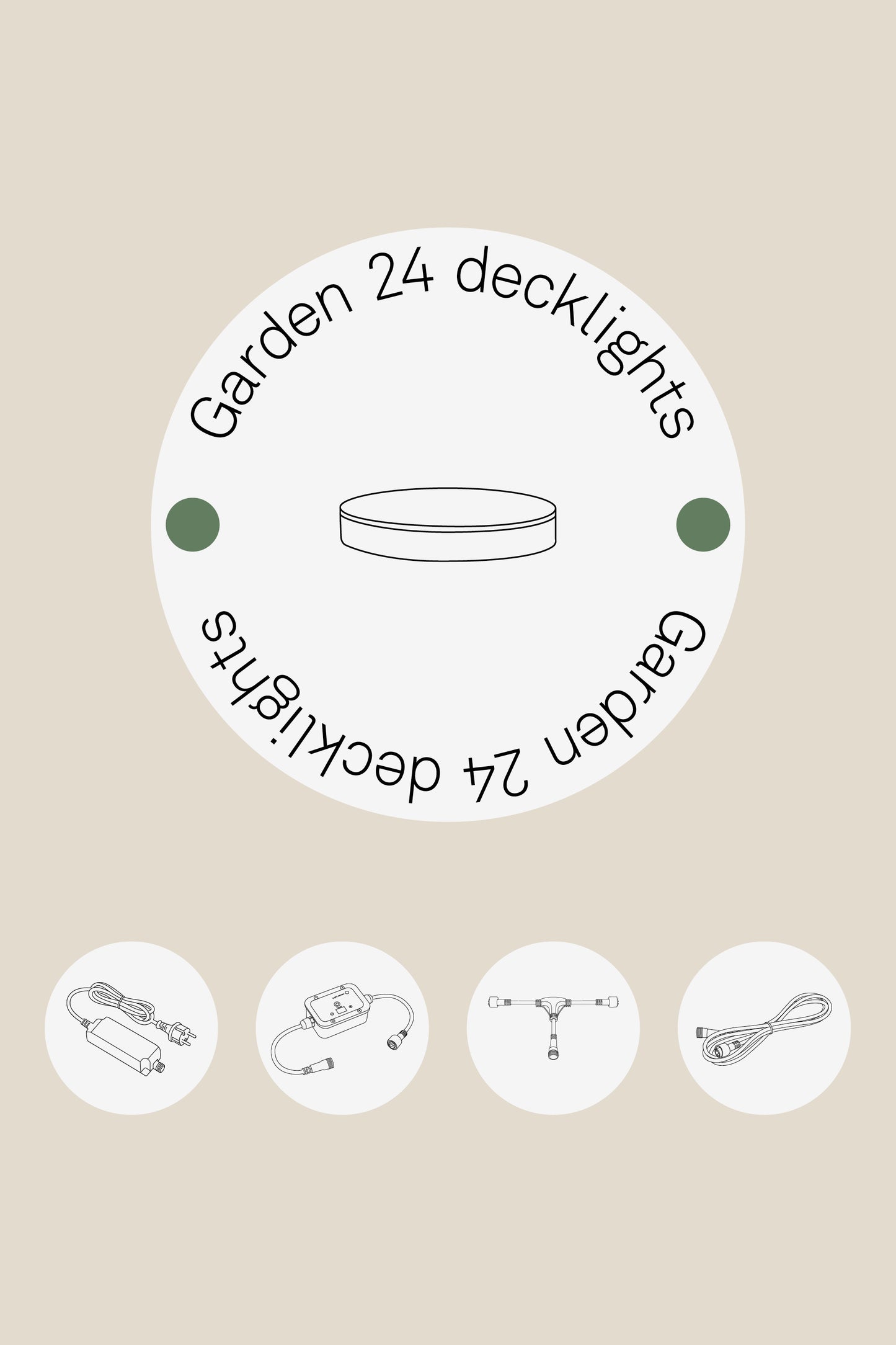 Garden 24 Decklights - Bygg ditt paket