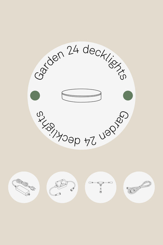 Garden 24 Decklights - Bygg ditt paket