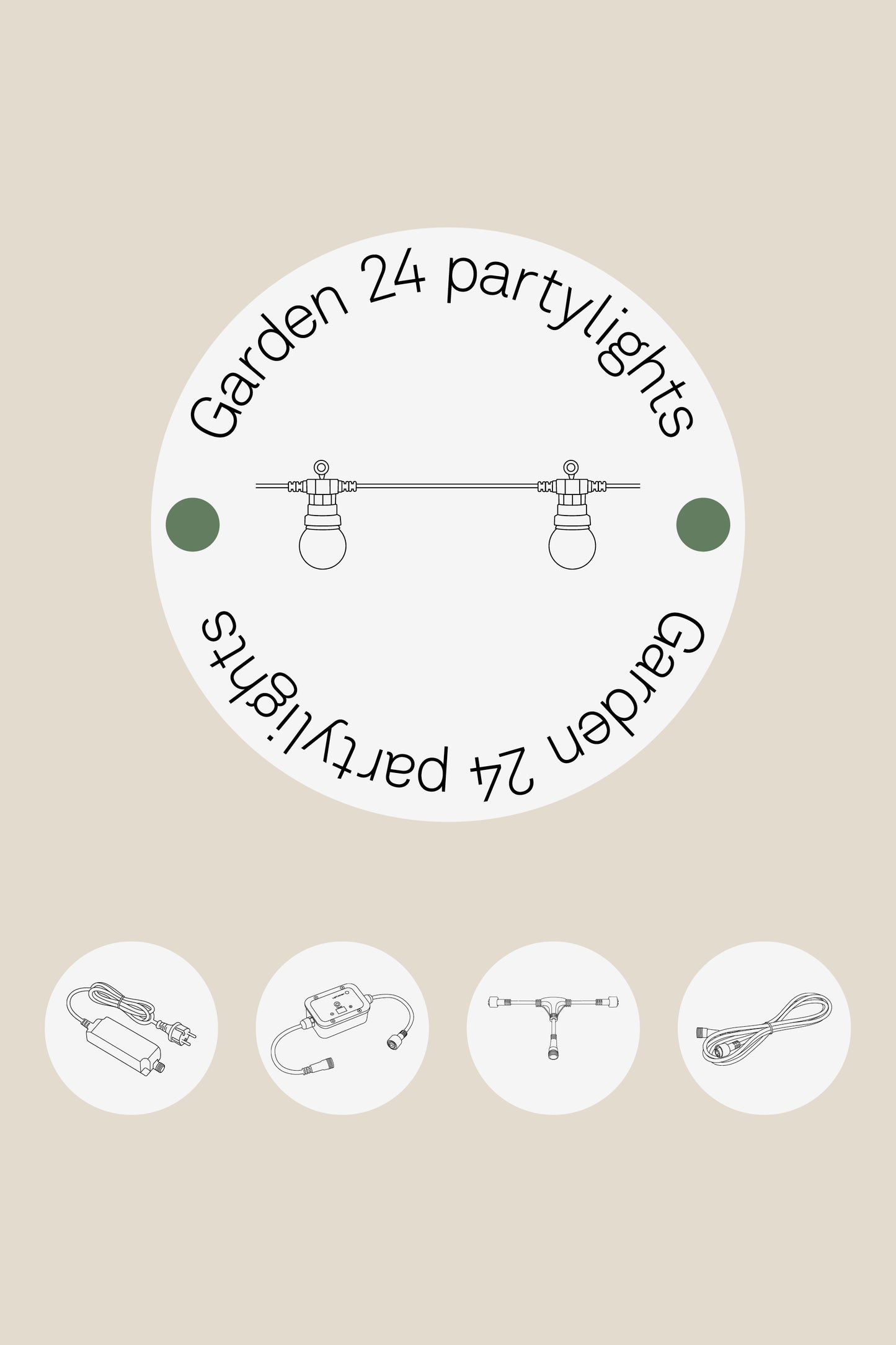 Garden 24 Partyslingor - Bygg ditt paket