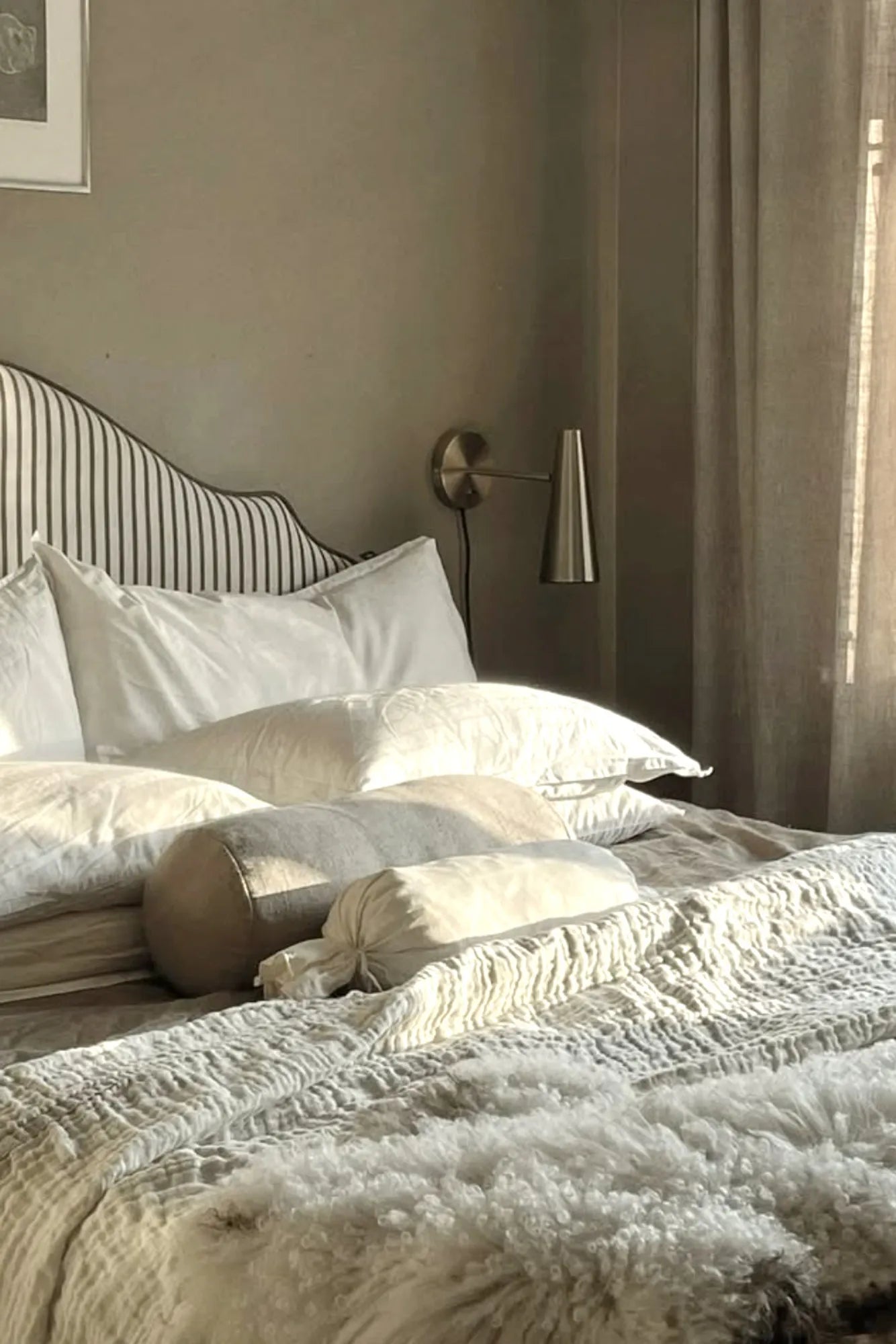 Peak Bedside Lamp Antique