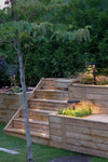 Garden 24 Treppenstrahler Schwarz 0,8W