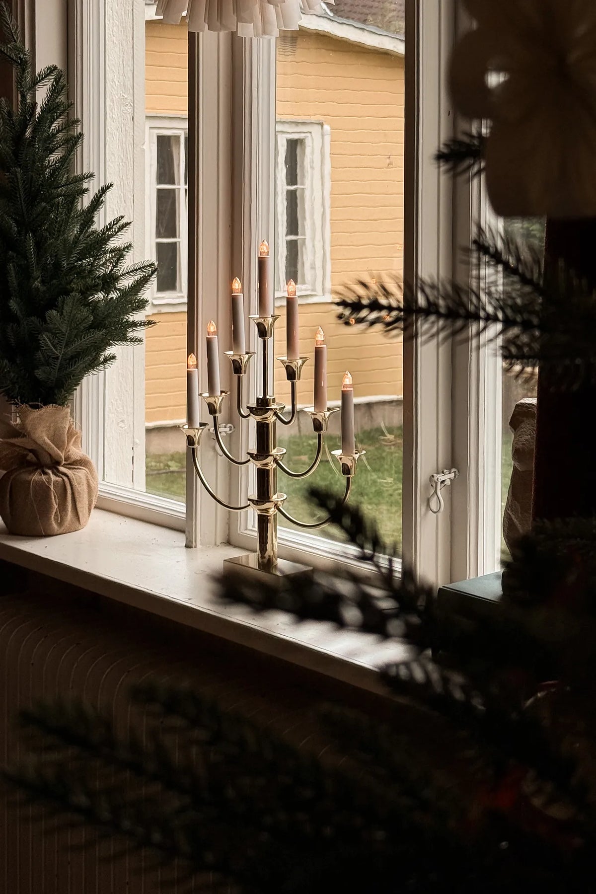 Gylling Adventljusstake Guld