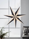 Alva Stern Schwarz/Weiß 100 cm