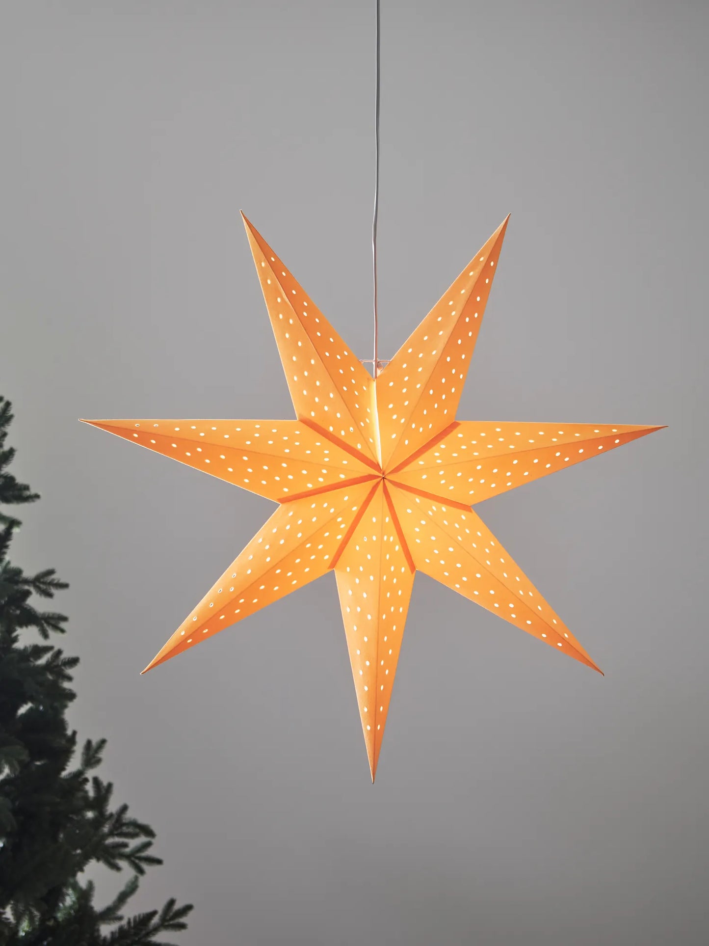 Clara julstjärna 75 cm julbelysning skandinavisk design stilren belysning | Clara minimalist lighting | Clara Weihnachtsstern